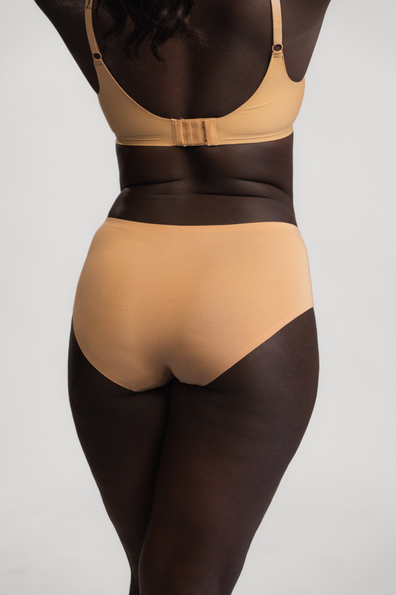 Bokserki bezszwowe LUXE BEIGE - 2 sztuki