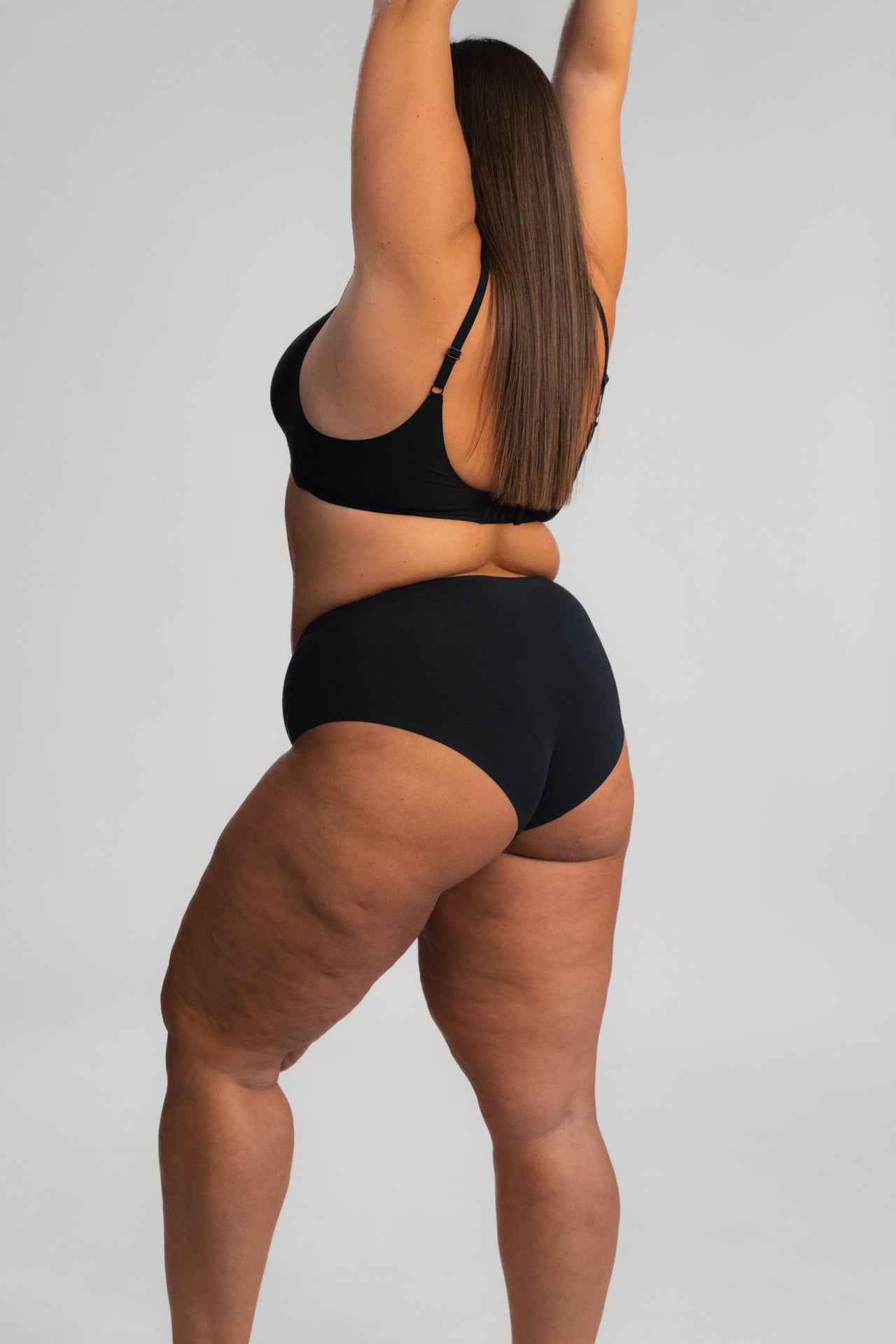 Bokserki bezszwowe LUXE BLACK - 2 sztuki